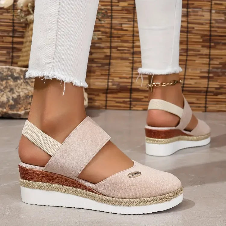 Antonia | Ortopediske Sandaler med Platå, Ventilerende og Avslappende