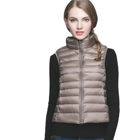 Leontine | Dame Ermeløs Vest | Vinter