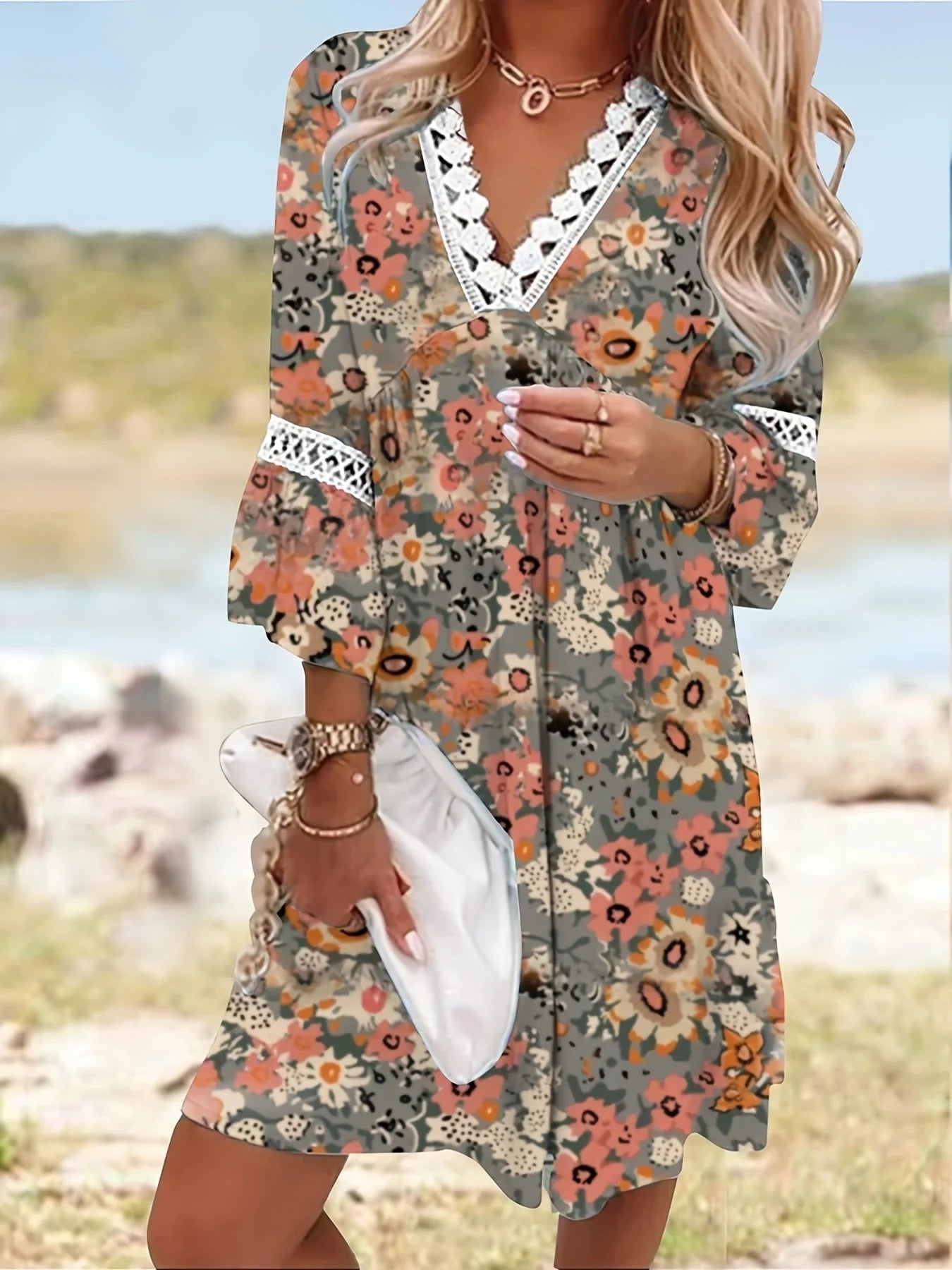 Cassandra | Luftige Blomster Sommerkjole
