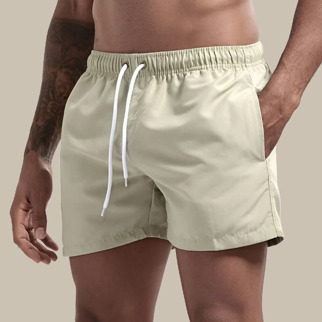 Rasktørkende Badeshorts For Herrer | Snor