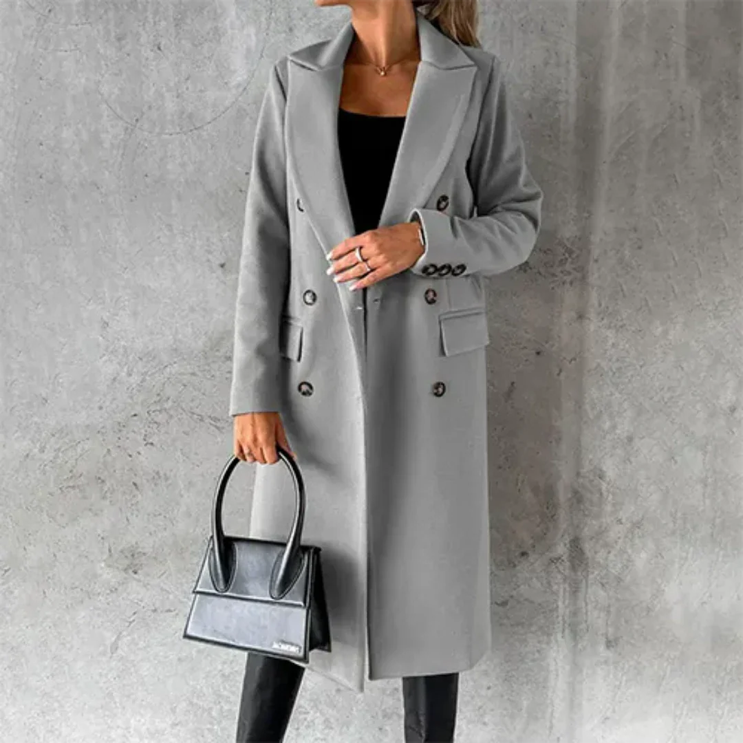 Tildarlin | Dame Varm Trench Mantel | Vinter