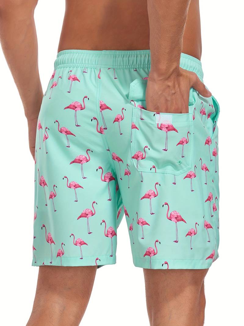 Lawrencius | Herre strandshorts med innershorts