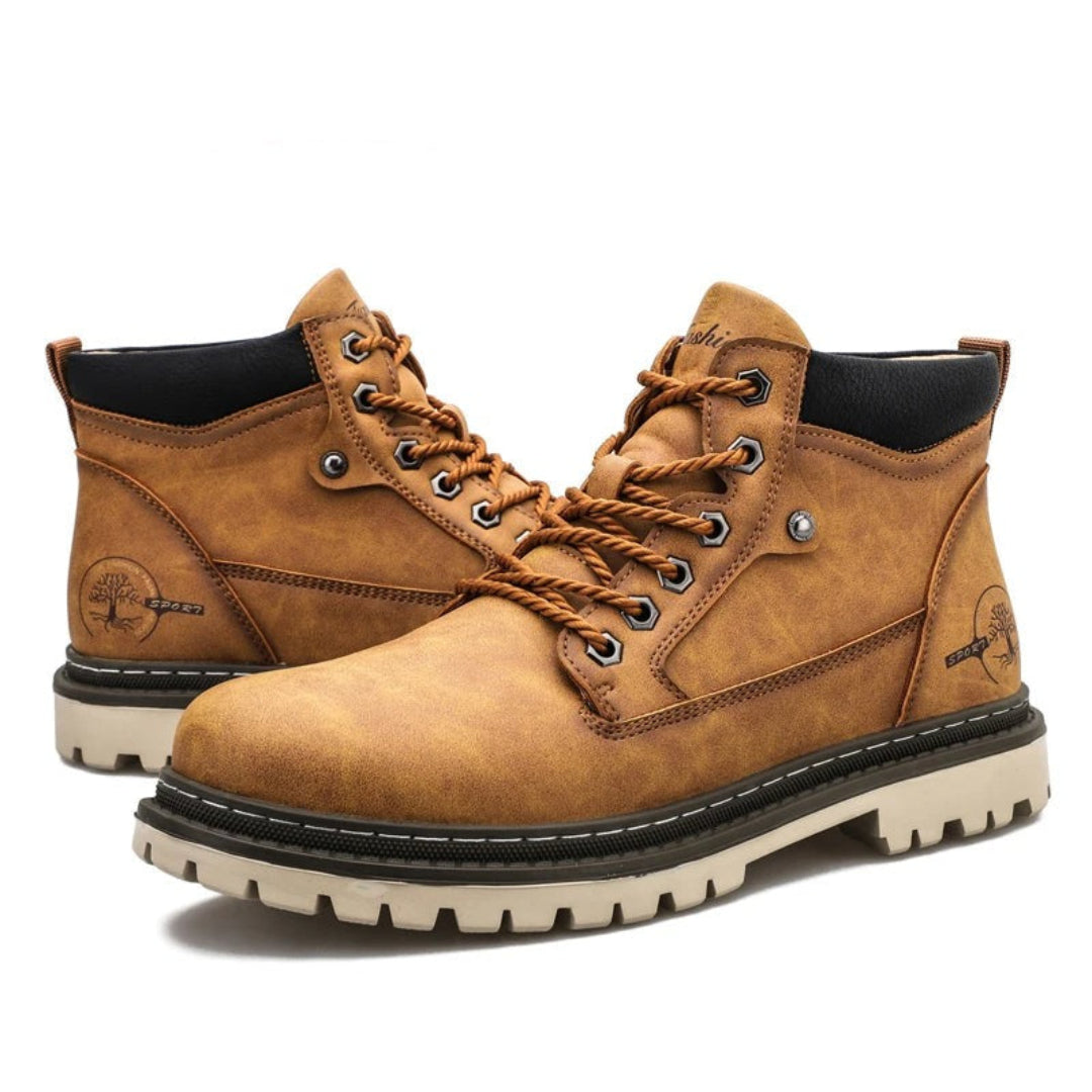 Herre Bequeme Schnürstiefel | Lässig