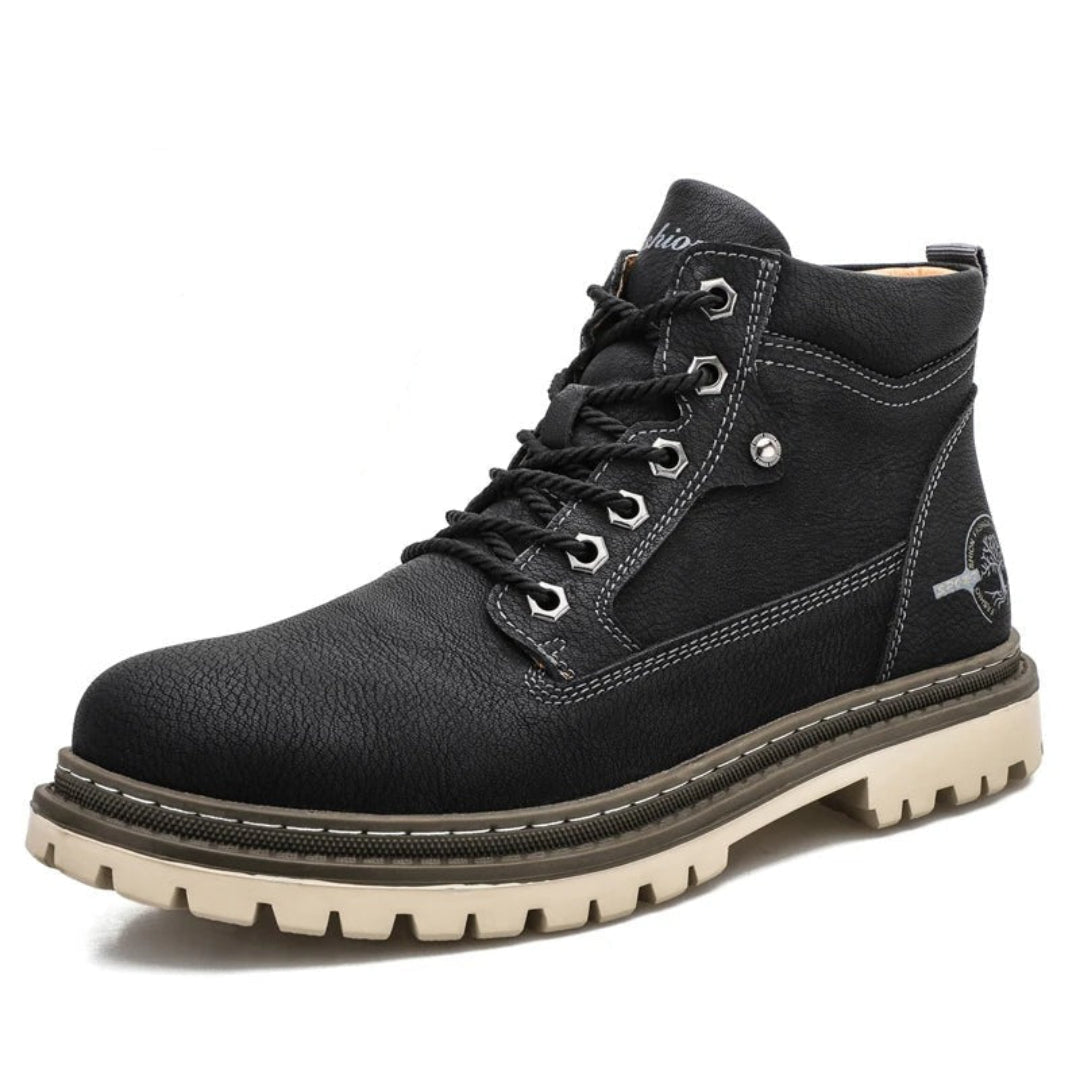 Herre Bequeme Schnürstiefel | Lässig