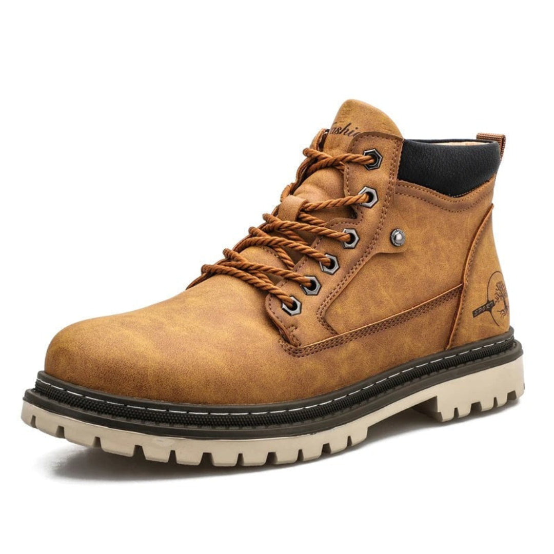 Herre Bequeme Schnürstiefel | Lässig