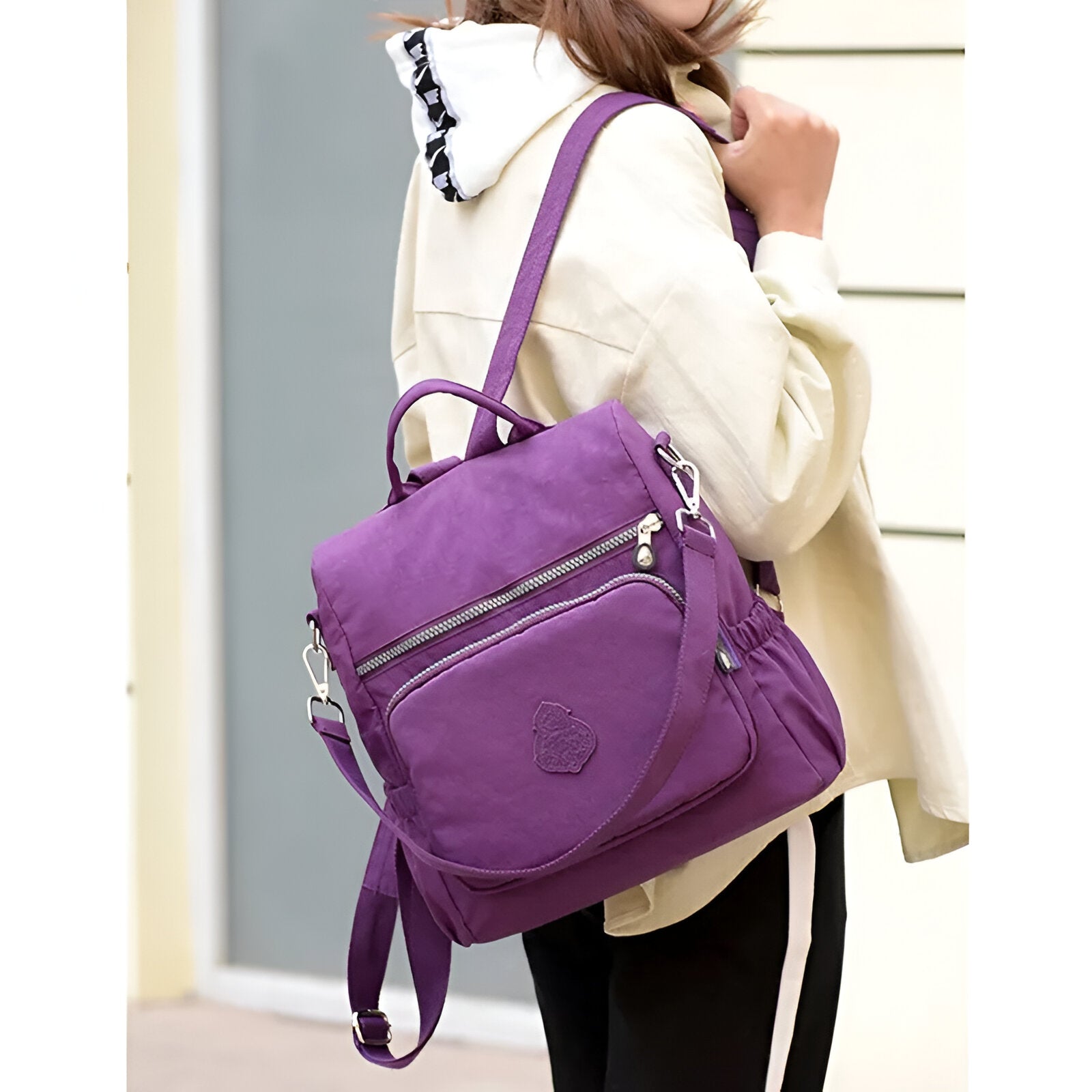 Tyverisikret Ryggsekk for Damer | Crossbody-veske