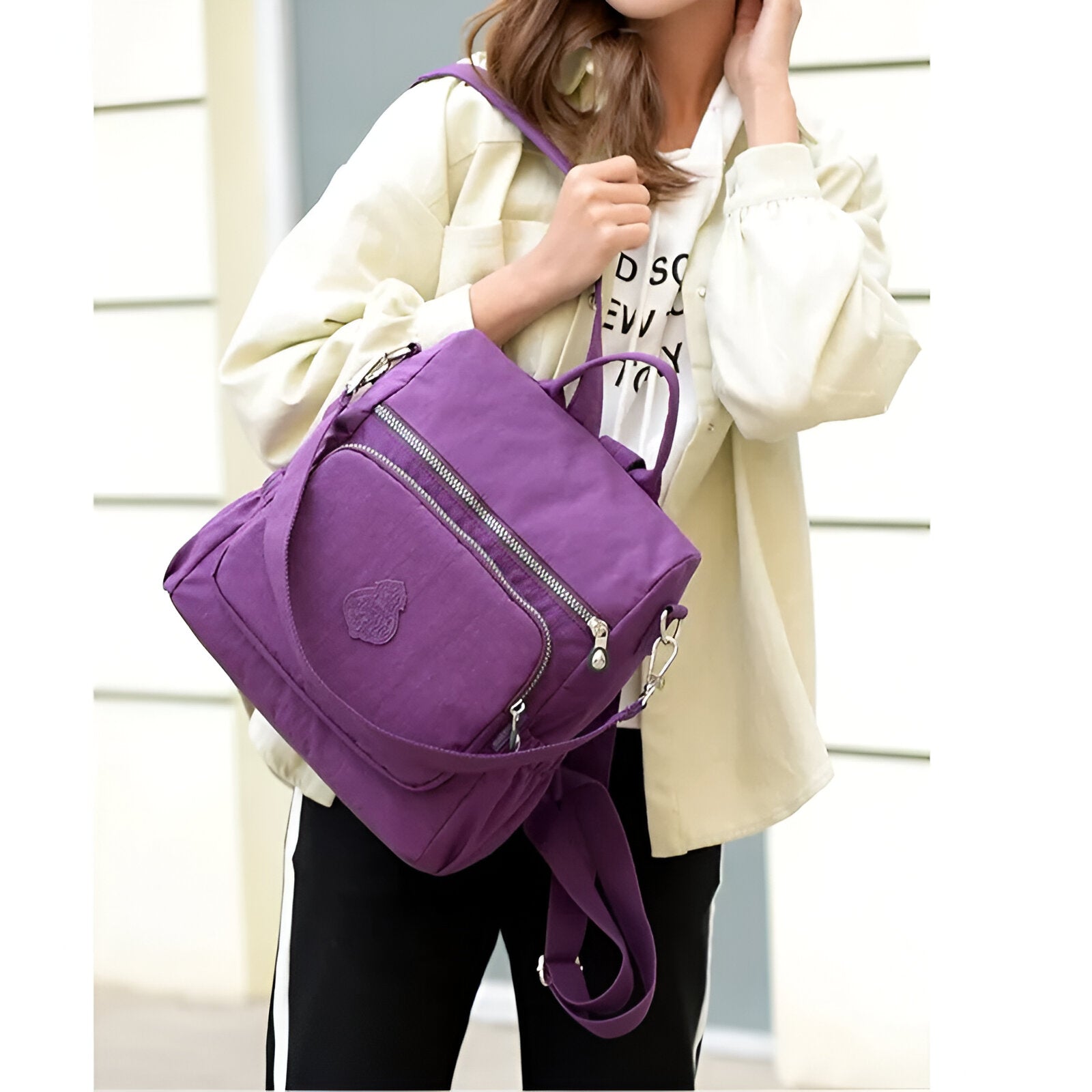 Tyverisikret Ryggsekk for Damer | Crossbody-veske