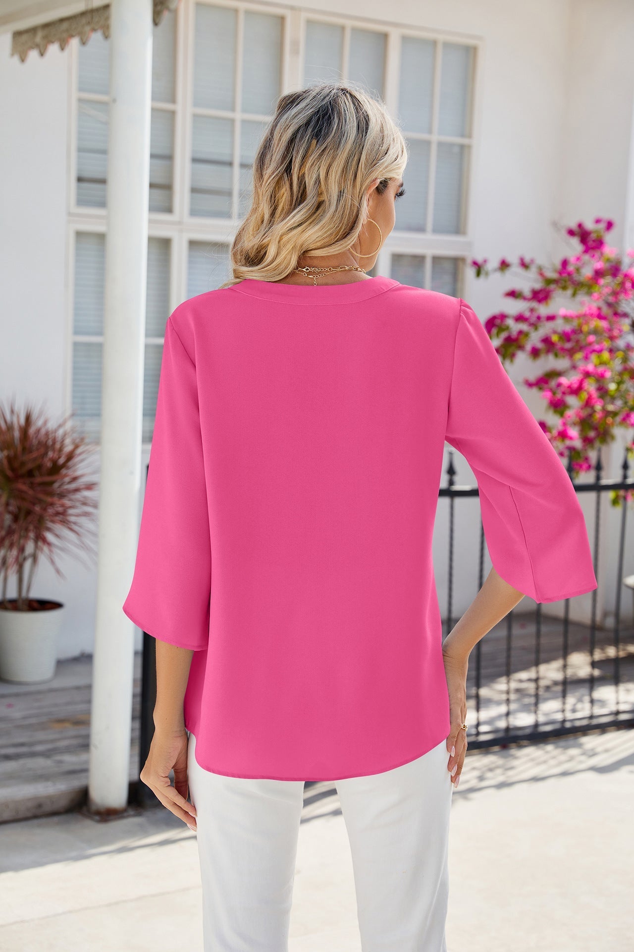 Agathey | V-Utringet Damebluse