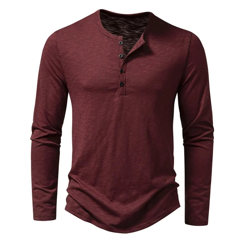 Cedric | Henley-skjorte for menn