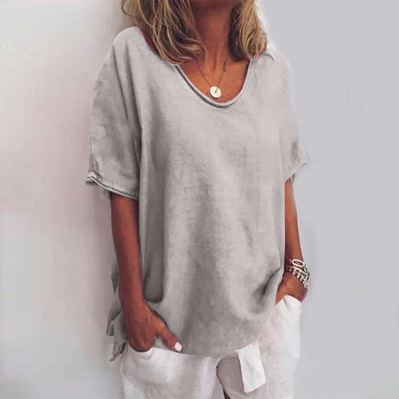 Beatrice | Komfortabel løs bluse for damer