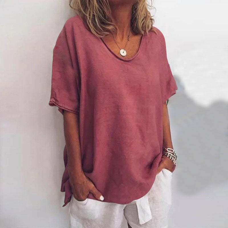 Beatrice | Komfortabel løs bluse for damer