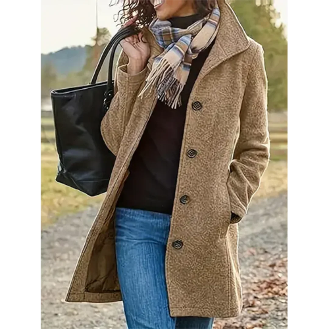 Dame Varme Trench Mantel | Lang