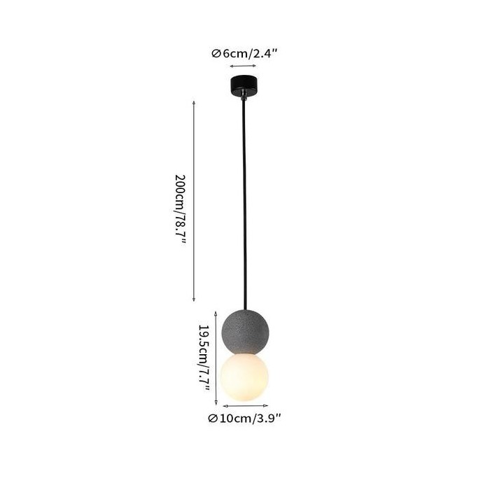 Beacona Hengende Kule Lampe