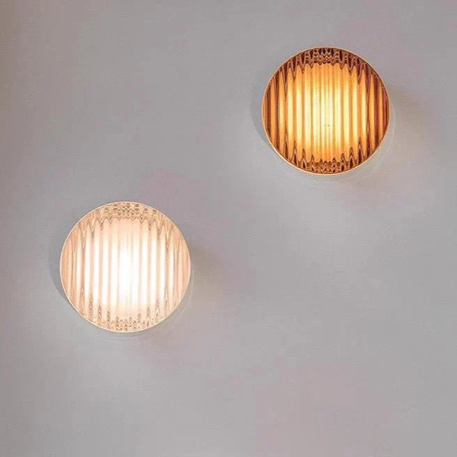 Cristallin Moderne Runde Vegglampe