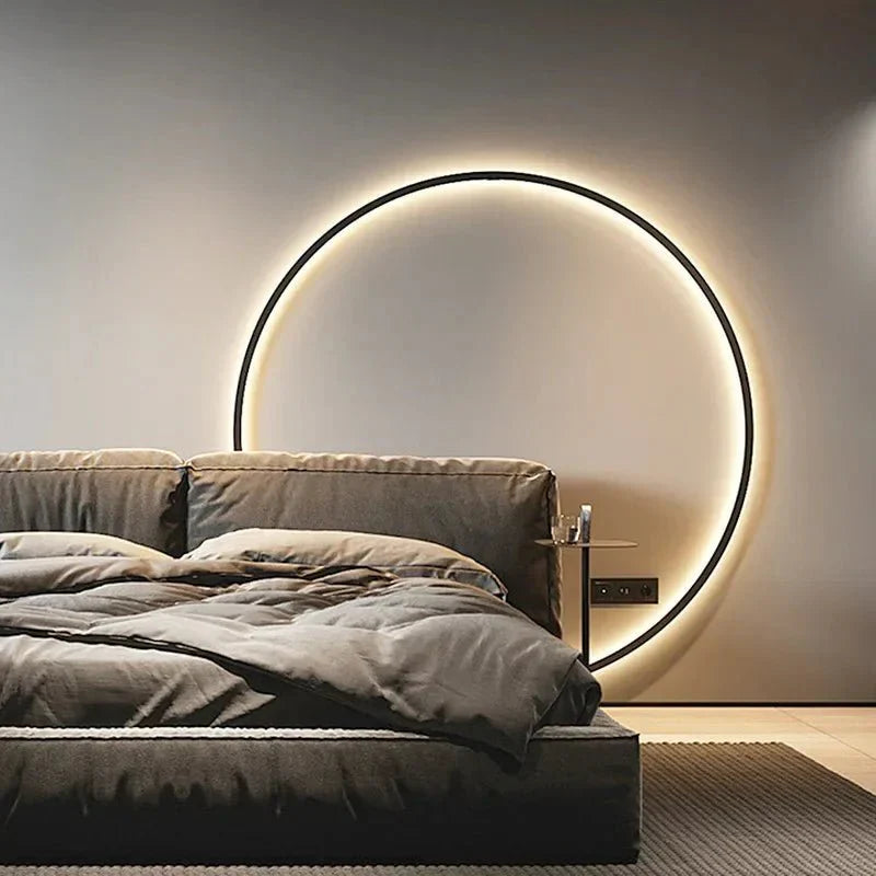 Glassa Sirkulær Vegglampe