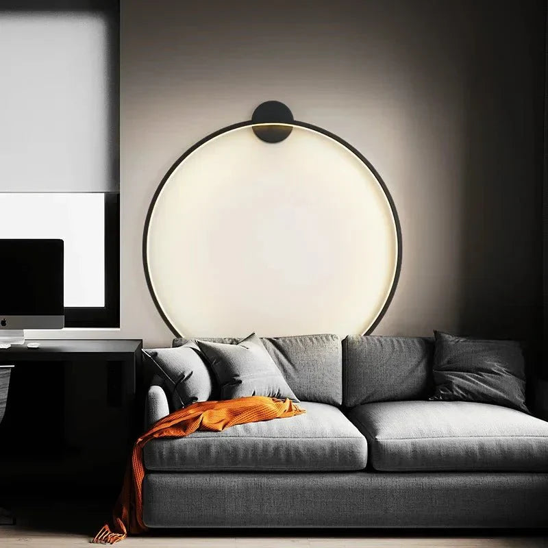Glassa Sirkulær Vegglampe