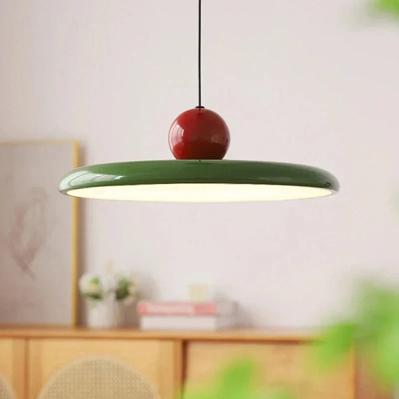 Glint Bauhaus-inspirert Glaze-Pendellampe