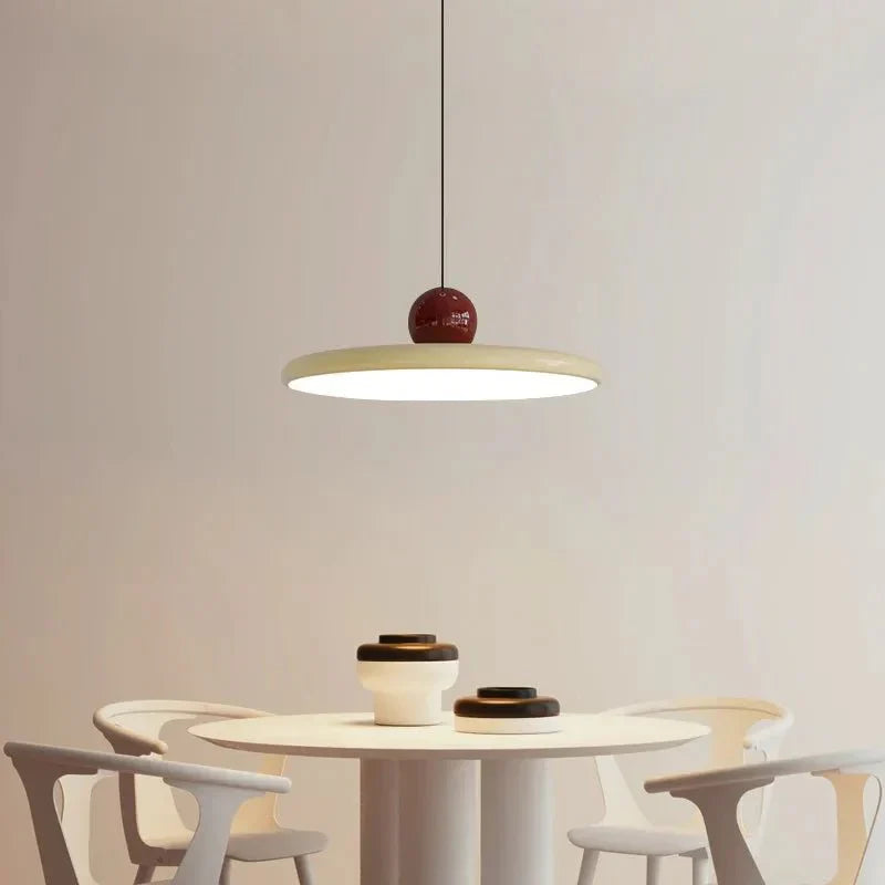 Glint Bauhaus-inspirert Glaze-Pendellampe