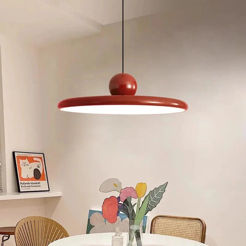 Glint Bauhaus-inspirert Glaze-Pendellampe