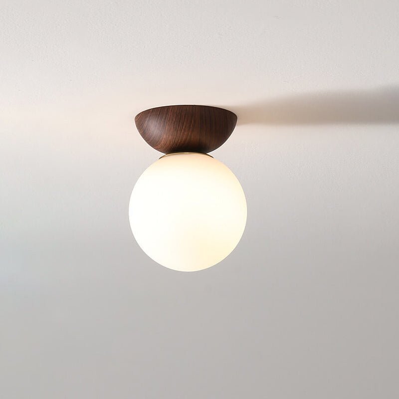 Glowara Log Japansk Taklampe