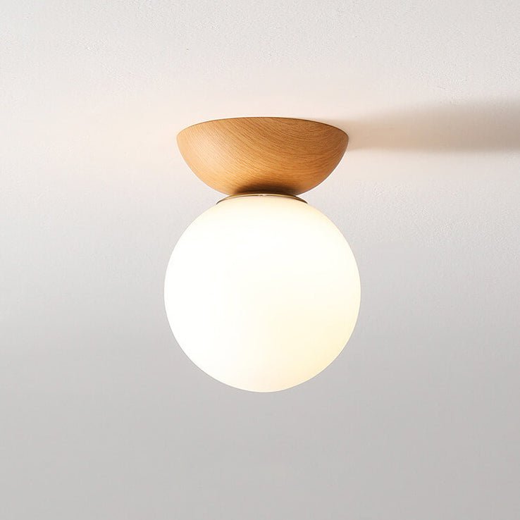 Glowara Log Japansk Taklampe