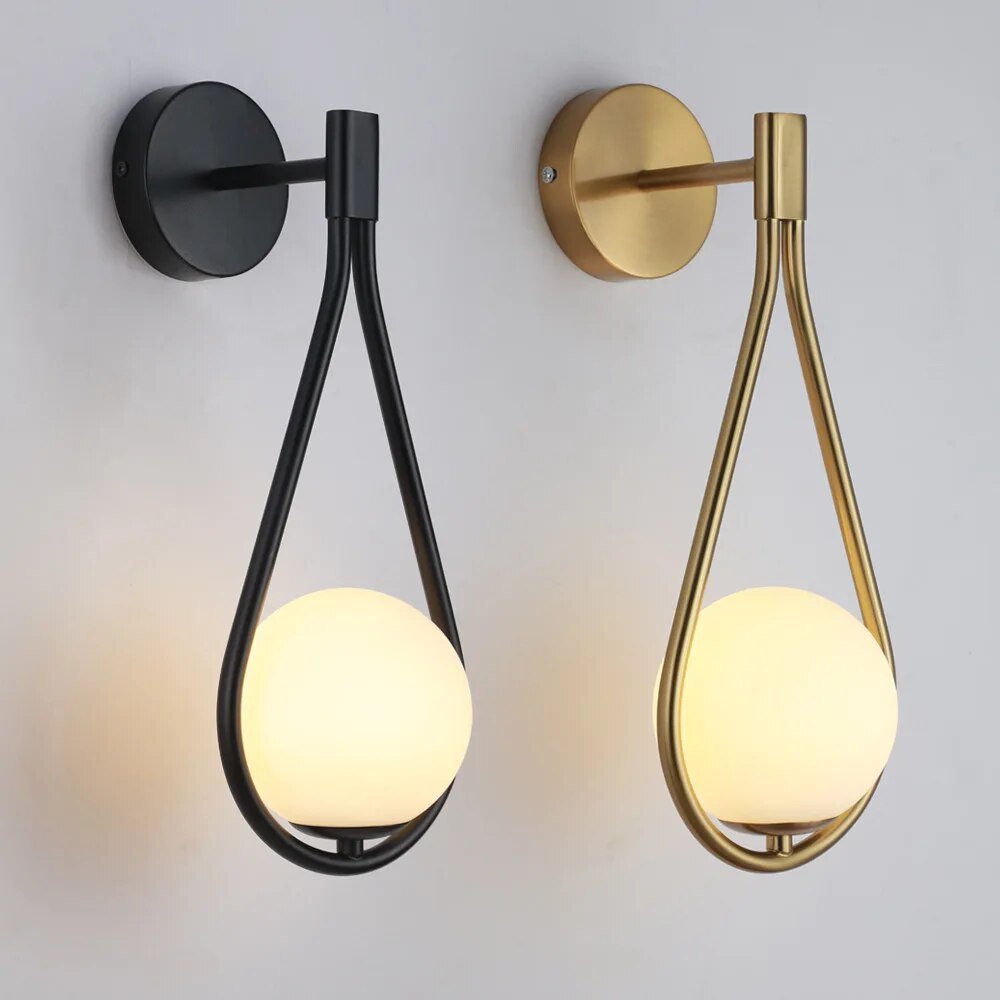 Incanto Industrikule Vegglampe