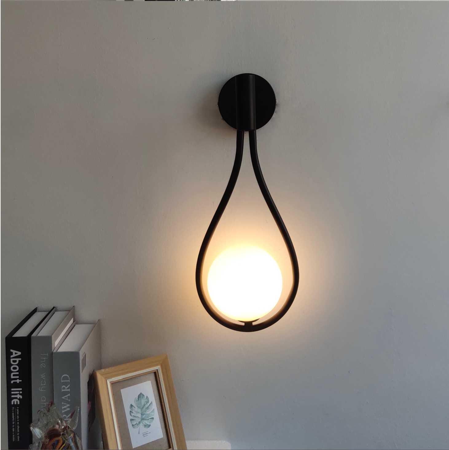 Incanto Industrikule Vegglampe