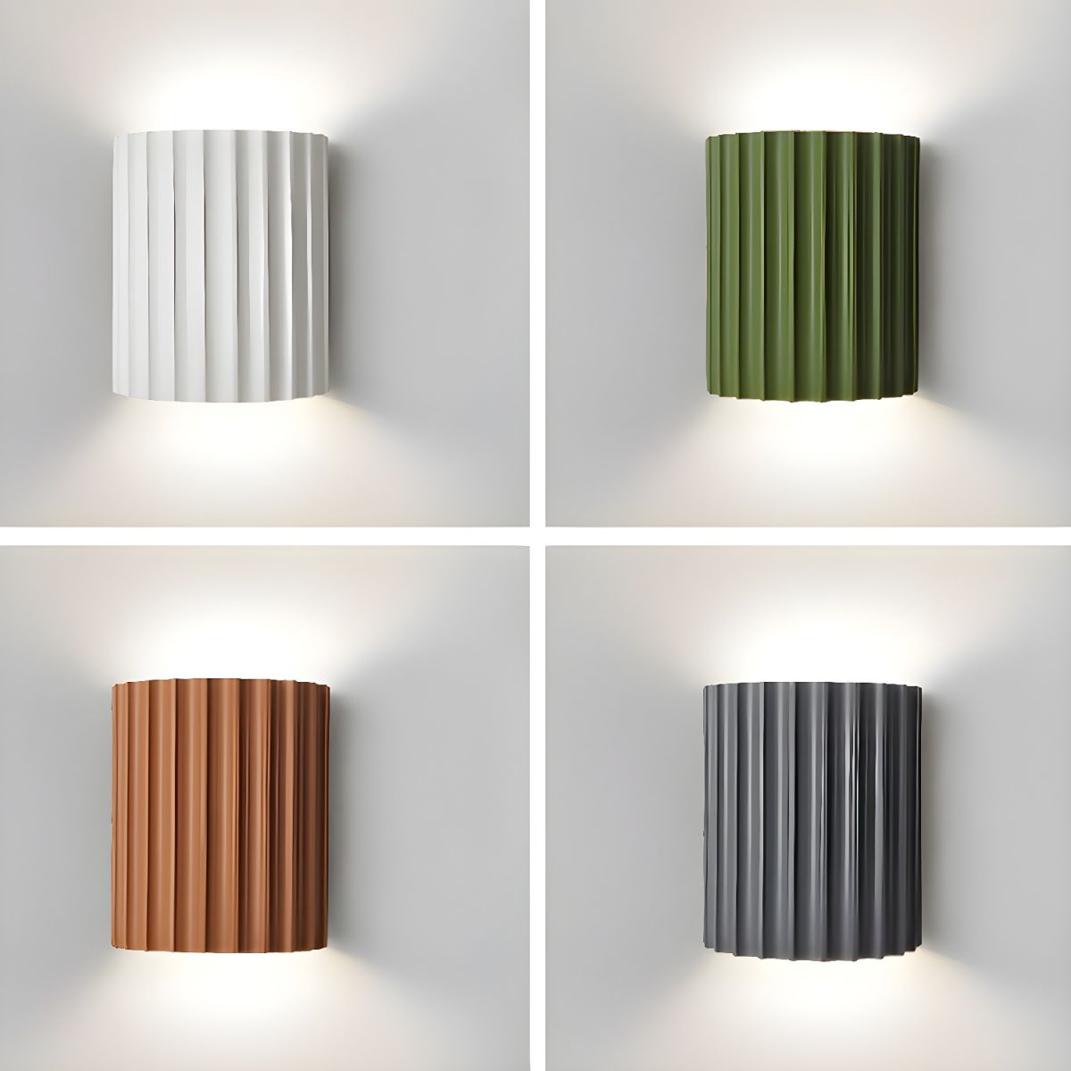 Lumière Halvrund Vegglampe