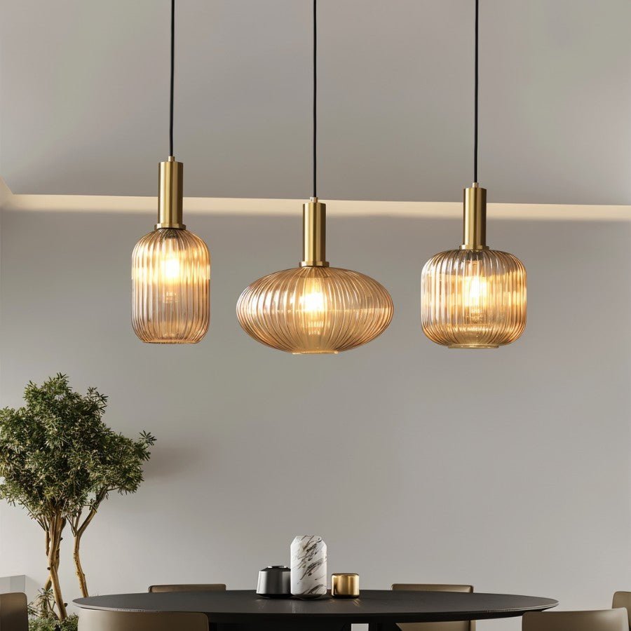 SkyLoom Glasspendellampe