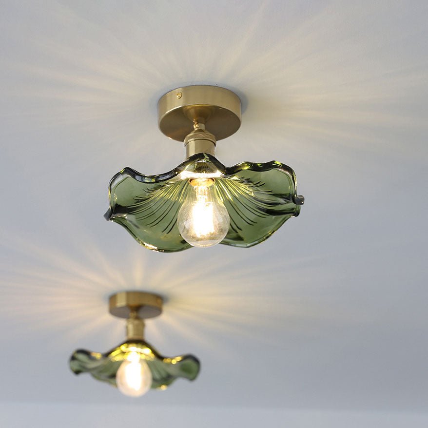 Zenith Hibiscus-Glass Taklampe