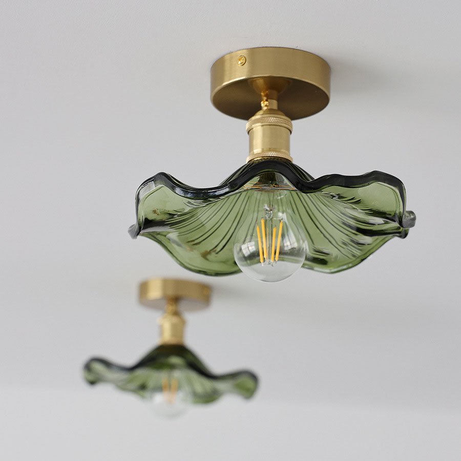 Zenith Hibiscus-Glass Taklampe