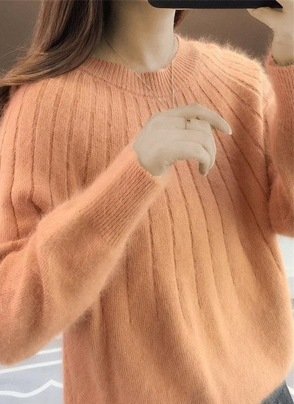 Chanty | Fluffy strikkegenser for damer
