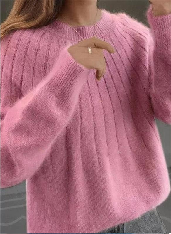 Chanty | Fluffy strikkegenser for damer