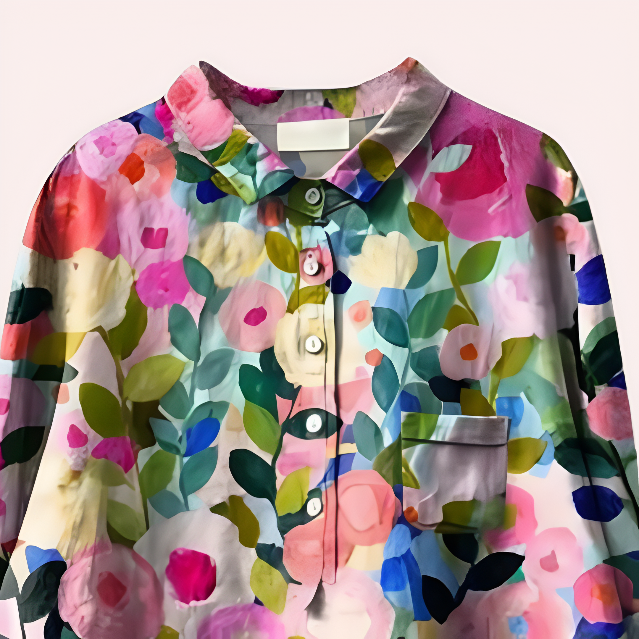 Bertan | Damebluse med blomstermønster