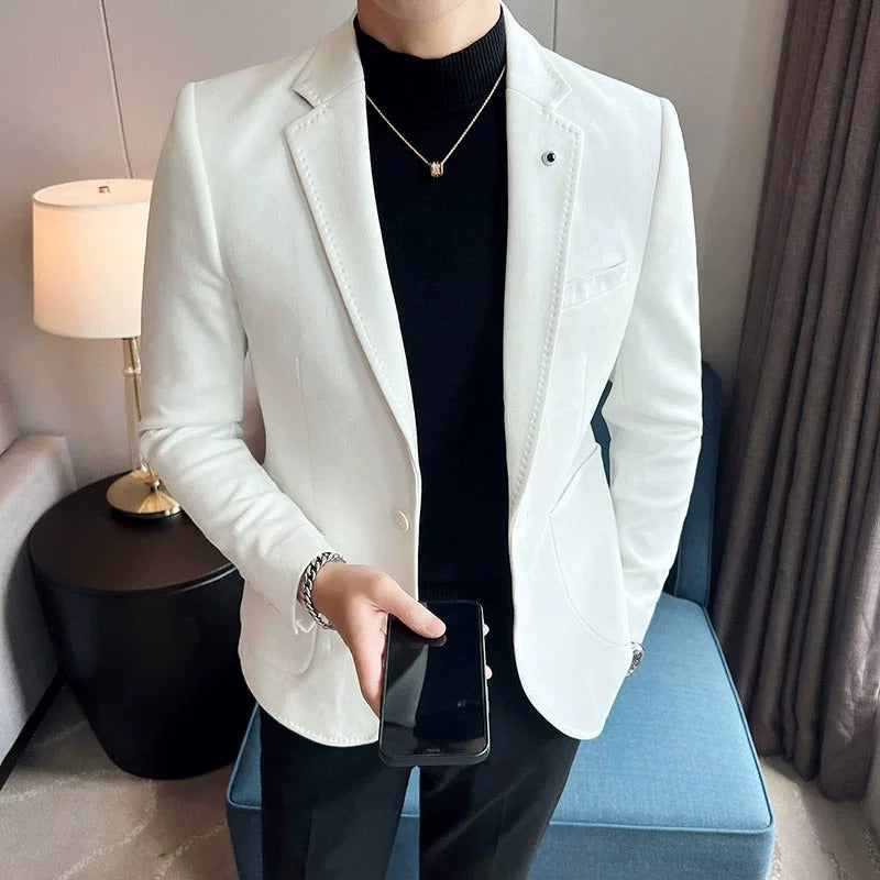 Herren Elegant Slim Fit Bryllupsgjest Dressjakke | Stilig