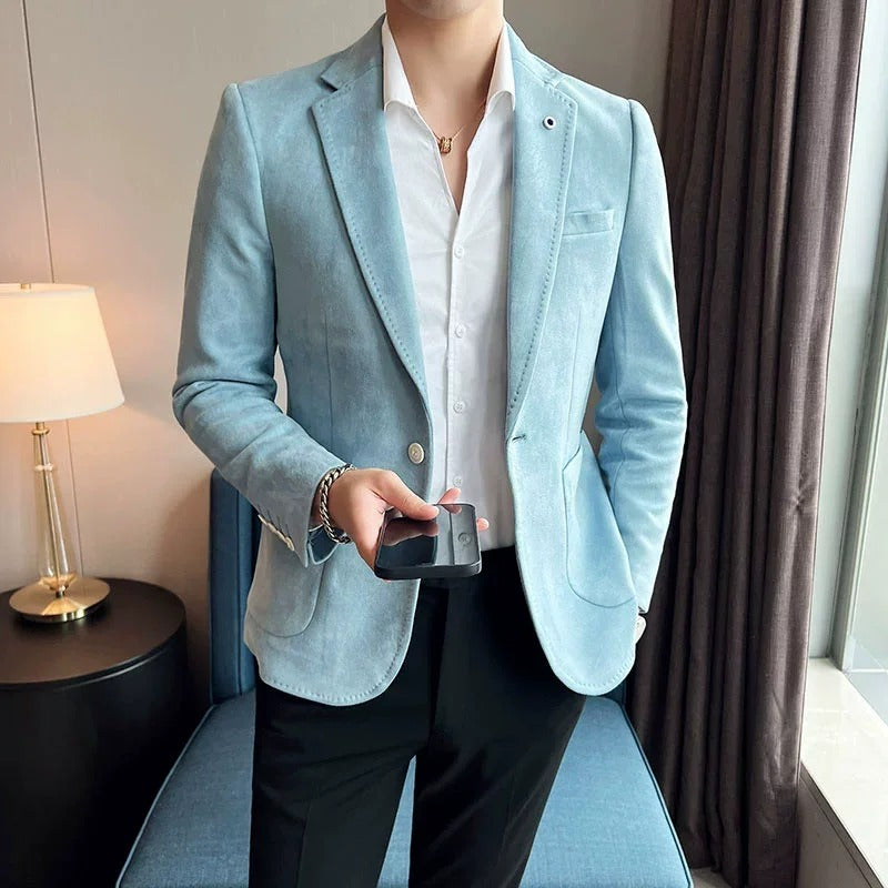 Herren Elegant Slim Fit Bryllupsgjest Dressjakke | Stilig