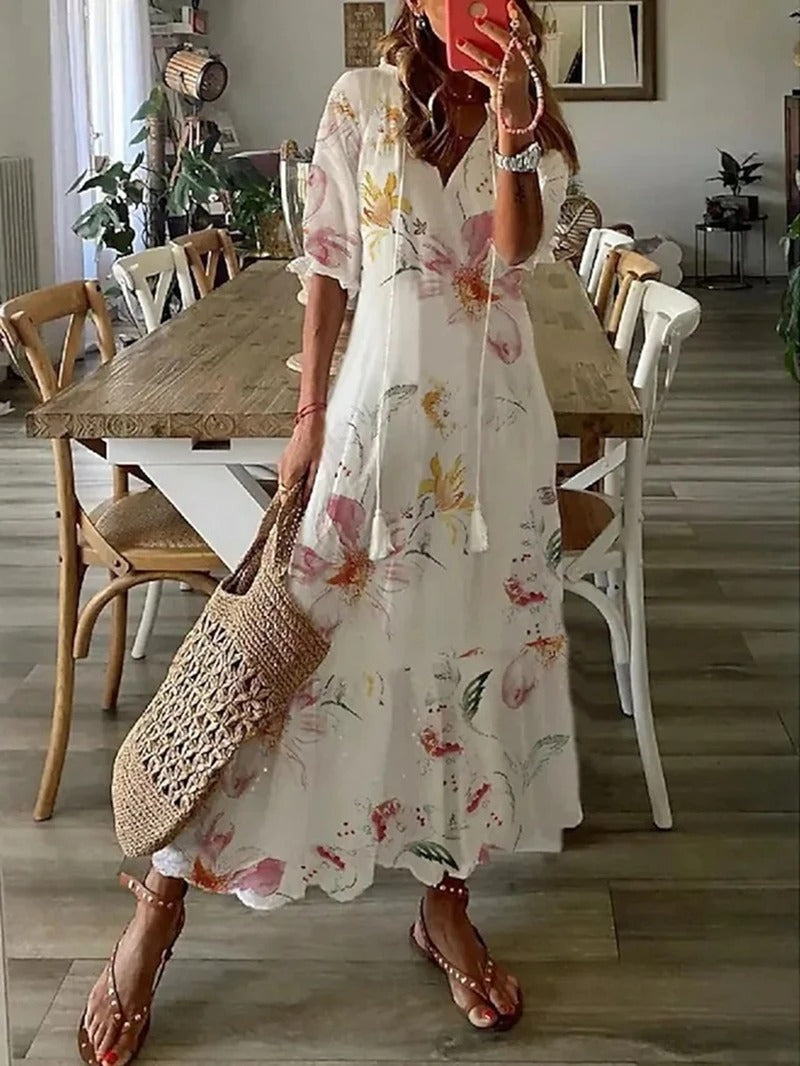 Bettina | Bohème Maxikjole